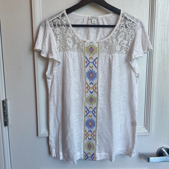 Sundance Tops Sundance Embroidered Top Poshmark